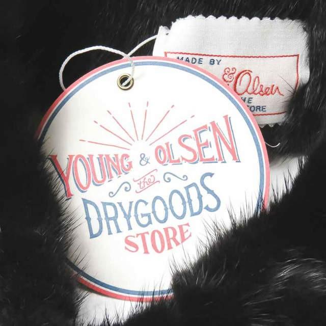ヤングアンドオルセン YOUNG&OLSEN MINK YARN FUR COLLAR ミンクヤーンファーカラー YO1703-GD014 ブラック マフラー 付け襟 |  | 05