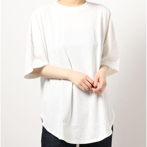 A4A エーフォーエー ４０ｓ強撚糸ラウンドＴシャツ 6062213003 Free WHITE 半袖 カットソー LHP トップス g18611 |  | 02