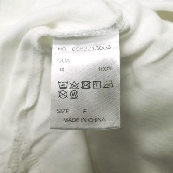 A4A エーフォーエー ４０ｓ強撚糸ラウンドＴシャツ 6062213003 Free WHITE 半袖 カットソー LHP トップス g18611 |  | 07