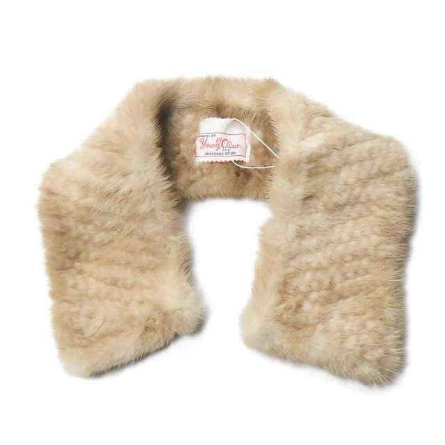ヤングアンドオルセン YOUNG&OLSEN MINK YARN FUR COLLAR ミンクヤーンファーカラー YO1703-GD014 アイボリー マフラー 付け襟 |  | 02