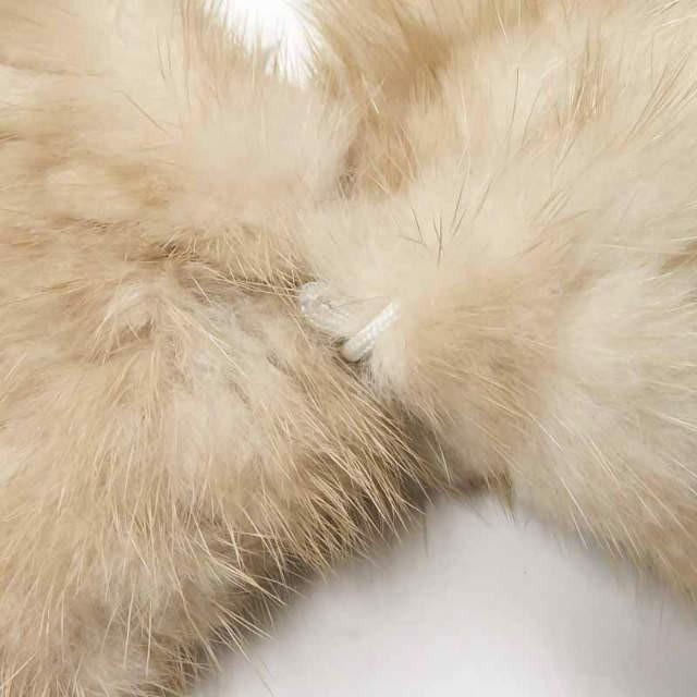 ヤングアンドオルセン YOUNG&OLSEN MINK YARN FUR COLLAR ミンクヤーンファーカラー YO1703-GD014 アイボリー マフラー 付け襟 |  | 03
