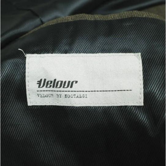 VELOUR BY NOSTALGI ベロアバイノスタルジ エポーレット付き ダブルブレストジャケット 48 BROWN テーラード アウター g18626 |  | 06