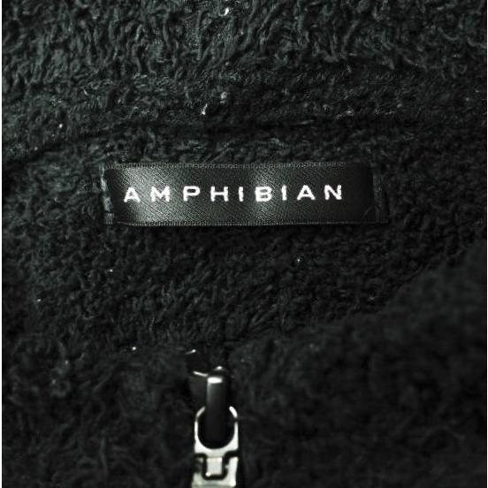 AMPHIBIAN アンフィビアン ボアパイルジップパーカー 6005065 L ブラック トップス g18627 |  | 05