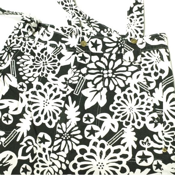 mercibeaucoup. メルシーボークー 日本製 フラワープリントサロペットショーツ MB81FF798 3 BLACK/WHITE ショートパンツ ボトムス g18634 |  | 04