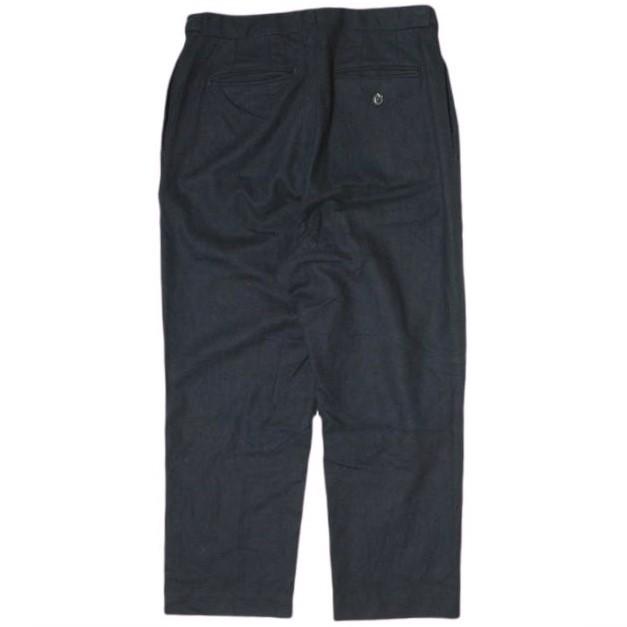 UMIT BENAN ウミットベナン イタリア製 ウール2タックテーパードトラウザーズ CL60 48 ネイビー ワイド パンツ スラックス サルエル g18637 |  | 01