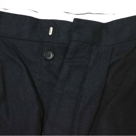 UMIT BENAN ウミットベナン イタリア製 ウール2タックテーパードトラウザーズ CL60 48 ネイビー ワイド パンツ スラックス サルエル g18637 |  | 03