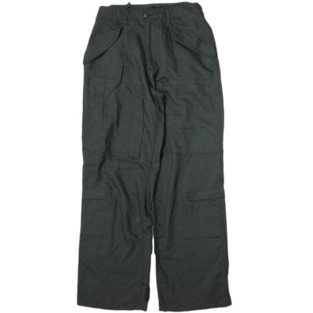 HOUSTON ヒューストン 米軍 ノーメックス・ヘリクルーパンツ DSA100-71-C-1467 REGULAR/SMALL ブラック カーゴ ミリタリー ボトムス g18641 | 