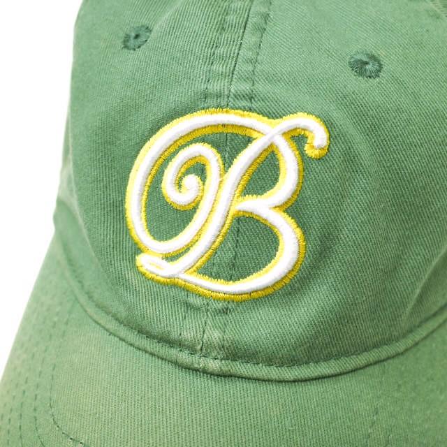 BLACK EYE PATCH ブラックアイパッチ B LOGO 6PANEL CAP ロゴ刺繍コットンツイル6パネルキャップ Free グリーン ベースボール 帽子 g18645 |  | 02