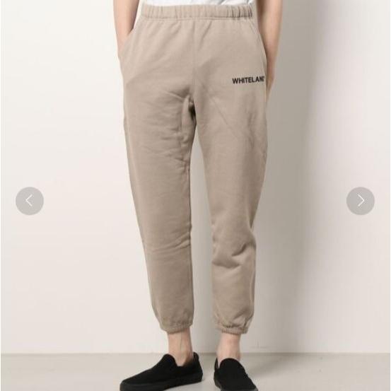 WHITELAND ホワイトランド 21SS ロゴプリント スウェットパンツ 21S-PTL376-WL Free BEIGE LHP イージー ボトムス g18652 |  | 02