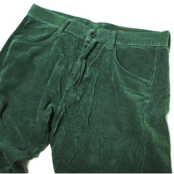 RIM SHOT リムショット 日本製 立体裁断 コーデュロイパンツ L Green ボタンフライ ボトムス g18669 |  | 03