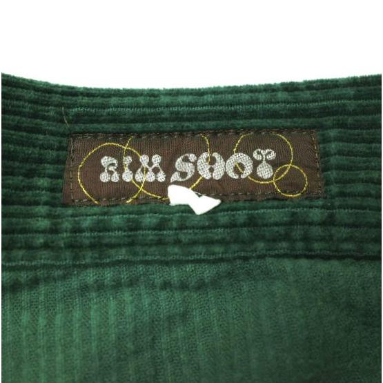 RIM SHOT リムショット 日本製 立体裁断 コーデュロイパンツ L Green ボタンフライ ボトムス g18669 |  | 08
