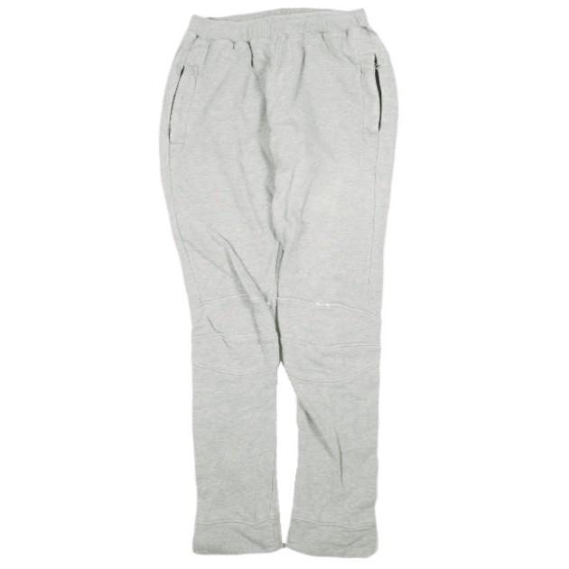 adhvan アドヴァン 日本製 BIKER SWEAT PANTS バイカースウェットパンツ M GRAY イージー ジョガー ボトムス g18671 | 