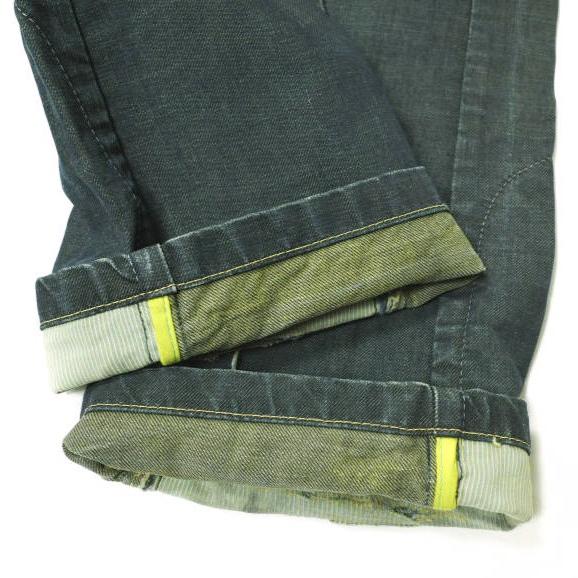 Wrangler ラングラー B.Y 03 イエローステッチ コーティングデニムパンツ 29 Indigo ジーンズ ボタンフライ ボトムス g18673 |  | 08