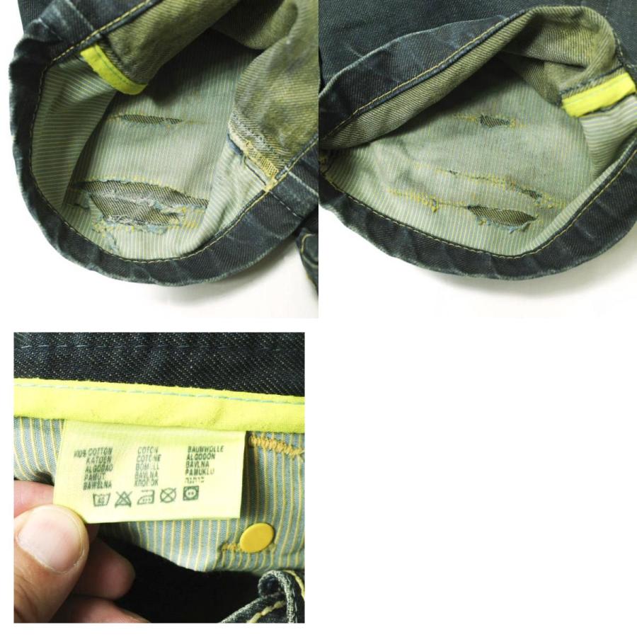 Wrangler ラングラー B.Y 03 イエローステッチ コーティングデニムパンツ 29 Indigo ジーンズ ボタンフライ ボトムス g18673 |  | 09