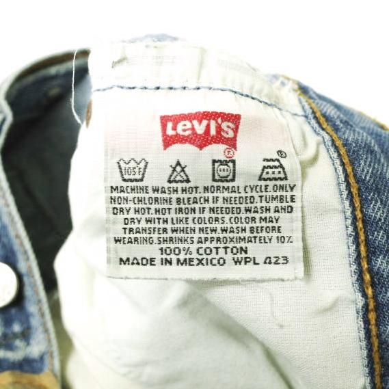 Levi's リーバイス メキシコ製 90s 501XX ダメージ加工デニムパンツ