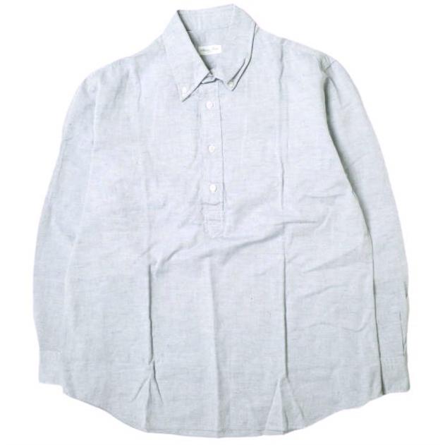 COMOLI × Salvatore Piccolo リネンシャツ COMOLI | リネンシャツジャケット（charcoal）- BARD