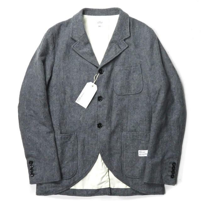 ベドウィン BEDWIN & THE HEARTBREAKERS 日本製 4B MORNING TAYLOR JACKET MILLING 「MICHAEL」 ウールフラノ テーラードジャケット 16AB5417 2 グレー | 