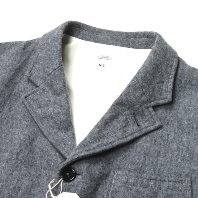 ベドウィン BEDWIN & THE HEARTBREAKERS 日本製 4B MORNING TAYLOR JACKET MILLING 「MICHAEL」 ウールフラノ テーラードジャケット 16AB5417 2 グレー |  | 03