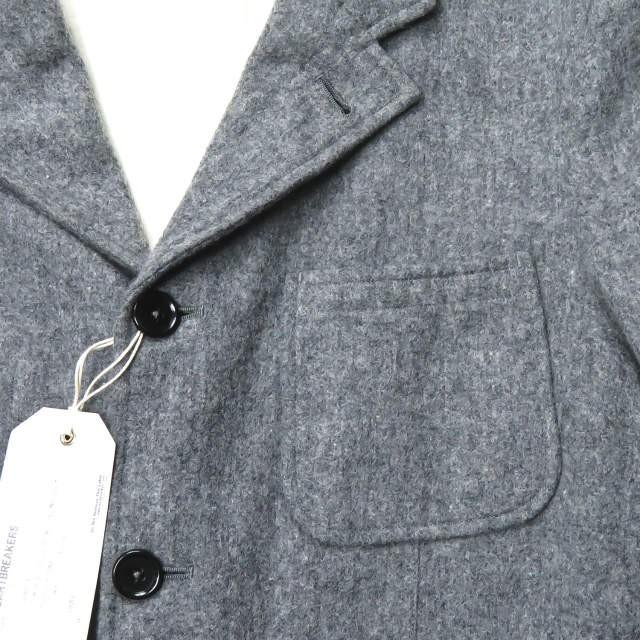 ベドウィン BEDWIN & THE HEARTBREAKERS 日本製 4B MORNING TAYLOR JACKET MILLING 「MICHAEL」 ウールフラノ テーラードジャケット 16AB5417 2 グレー |  | 05