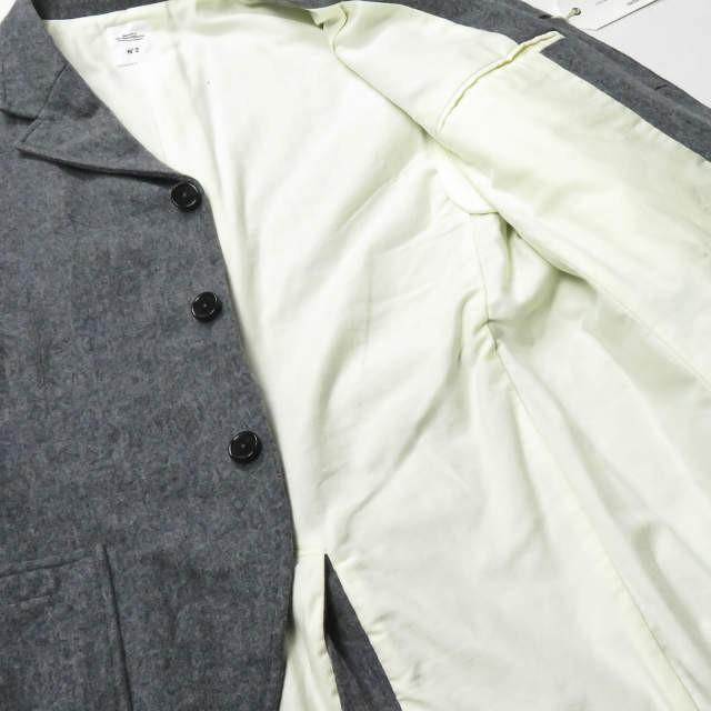 ベドウィン BEDWIN & THE HEARTBREAKERS 日本製 4B MORNING TAYLOR JACKET MILLING 「MICHAEL」 ウールフラノ テーラードジャケット 16AB5417 2 グレー |  | 08