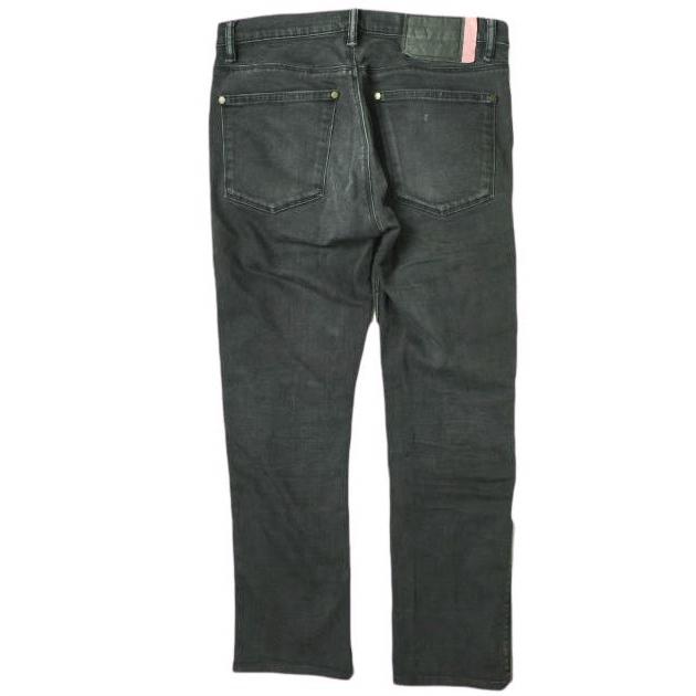 Acne Studios Bla Konst アクネ ストゥディオズ ブロコンスト イタリア製 5ポケットスキニーデニムパンツ 28 BLACK テーパード ジーンズ |  | 01