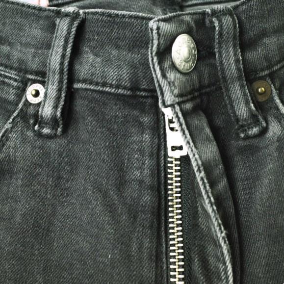 Acne Studios Bla Konst アクネ ストゥディオズ ブロコンスト イタリア製 5ポケットスキニーデニムパンツ 28 BLACK テーパード ジーンズ |  | 04