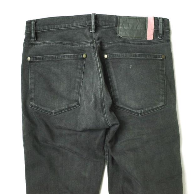 Acne Studios Bla Konst アクネ ストゥディオズ ブロコンスト イタリア製 5ポケットスキニーデニムパンツ 28 BLACK テーパード ジーンズ |  | 05