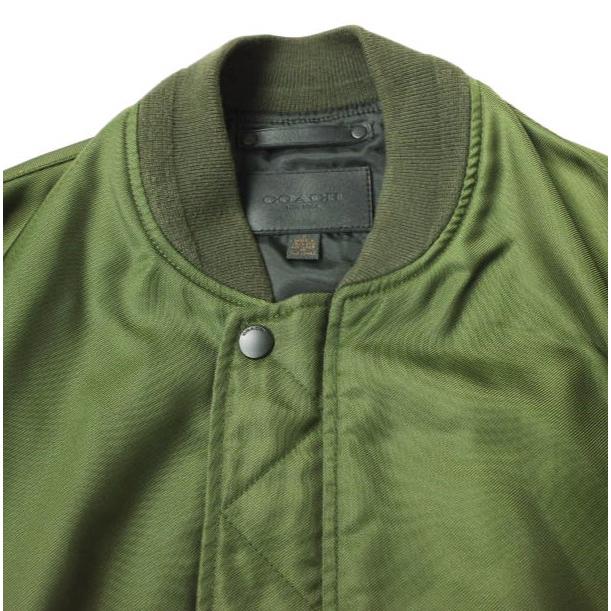 COACH コーチ MA-1 JACKET ナイロンフライトジャケット 86063 B75 S OLIVE アウター g18760 |  | 03