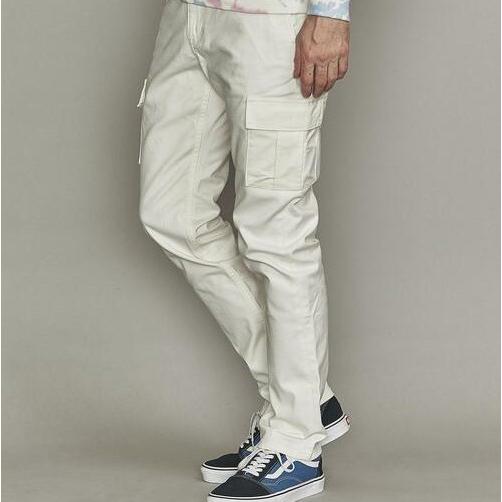 BEAUTY＆YOUTH UNITED ARROWS ビューティーアンドユース ジャーマンストレッチカーゴパンツ 1214-199-7700 M オフホワイト スリム g18787 |  | 02