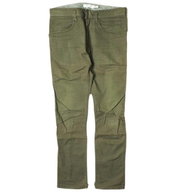 nonnative ノンネイティブ DWELLER TIGHT FIT JEANS C/P OXFORD STRETCH オックスフォードストレッチスリムパンツ NN-P2617 1 OLIVE g18814 | 