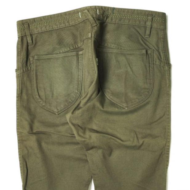 nonnative ノンネイティブ DWELLER TIGHT FIT JEANS C/P OXFORD STRETCH オックスフォードストレッチスリムパンツ NN-P2617 1 OLIVE g18814 |  | 05
