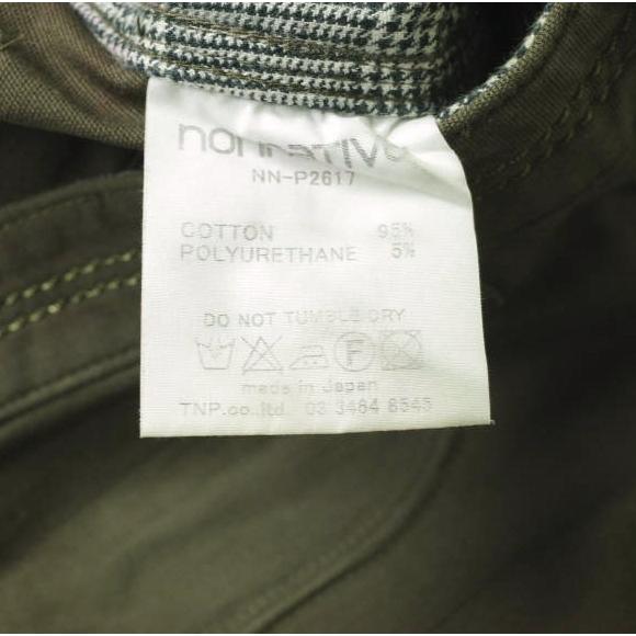 nonnative ノンネイティブ DWELLER TIGHT FIT JEANS C/P OXFORD STRETCH オックスフォードストレッチスリムパンツ NN-P2617 1 OLIVE g18814 |  | 08