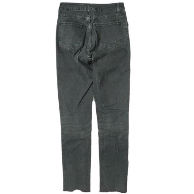 Acne Studios アクネストゥディオズ NEEDLE ROCCA カットオフブラックスキニーデニムパンツ 25 FADED BLACK ジーンズ ジップフライ g18825 |  | 01