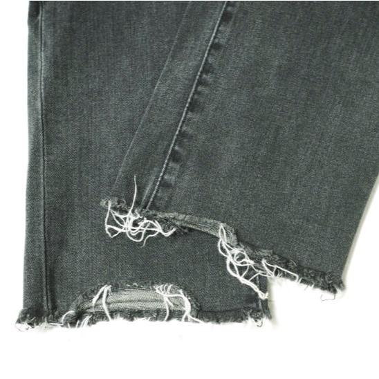 Acne Studios アクネストゥディオズ NEEDLE ROCCA カットオフブラックスキニーデニムパンツ 25 FADED BLACK ジーンズ ジップフライ g18825 |  | 06
