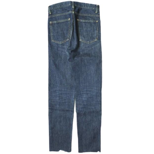 FUMIKA＿UCHIDA フミカウチダ HIGH WAIST DENIM SLIM PANTS Made by KAPITAL ハイウエストカットオフデニムスリムパンツ FU-A-048 25 |  | 01