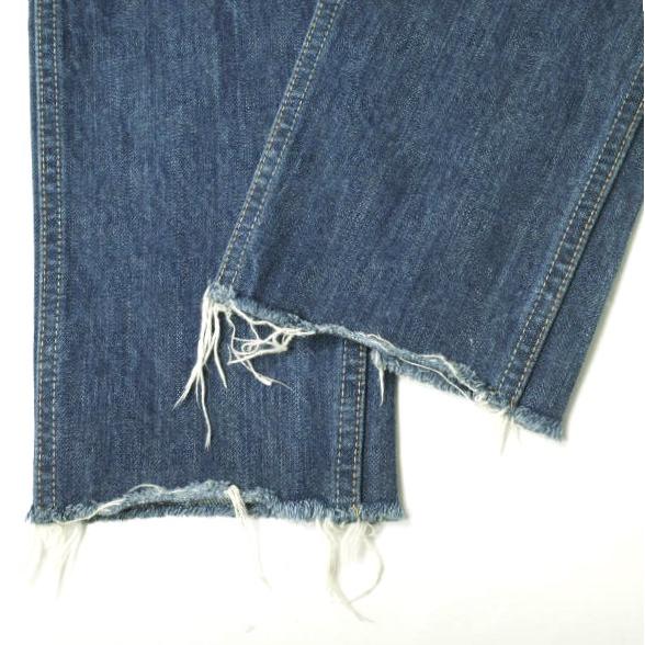 FUMIKA＿UCHIDA フミカウチダ HIGH WAIST DENIM SLIM PANTS Made by KAPITAL ハイウエストカットオフデニムスリムパンツ FU-A-048 25 |  | 05