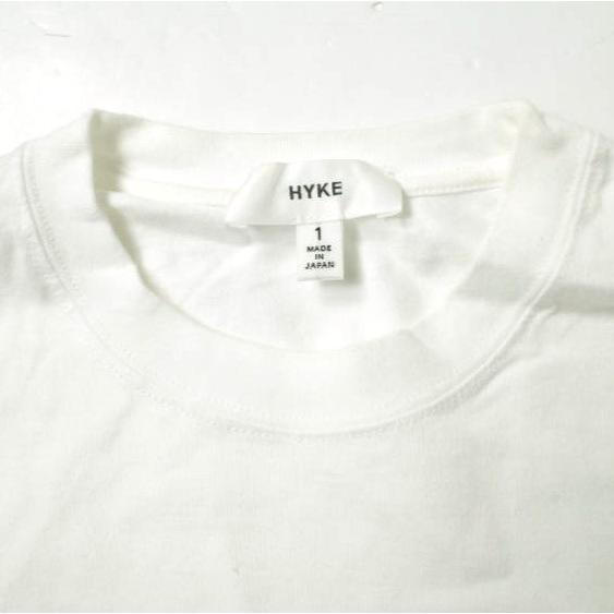 HYKE ハイク 日本製 ポケットTシャツ 141-12014 1 ホワイト 半袖 カットソー トップス g18834 |  | 03