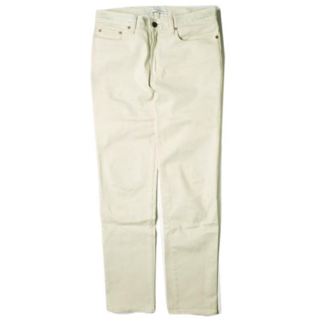 UNITED ARROWS ユナイテッドアローズ 日本製 センタークリース スリム5ポケットパンツ 1114-299-7268 M ベージュ ボトムス g18838 | 