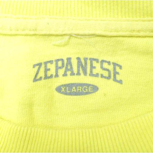 Zepanese Club ゼパニーズクラブ Snake Logo Crew S/S Tee スネークロゴプリントクルーネックTシャツ XL イエロー IMA:ZINE Verdy g18846 |  | 02