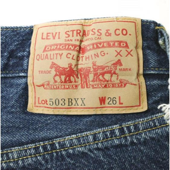 LEVI'S VINTAGE CLOTHING リーバイス ヴィンテージクロージング 日本製 503B XX JEANS HELLCAT セルビッチデニムパンツ 86197-0005 26 |  | 07