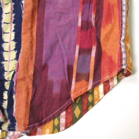 Engineered Garments エンジニアードガーメンツ 21SS Combo Short Collar Shirt - Cotton Ikat イカット柄 コンボショートカラーシャツ XS |  | 05