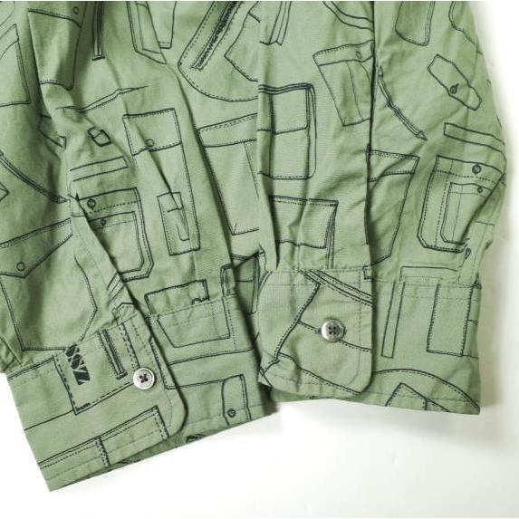 SSZ エスエスズィー 24SS 日本製 BILL分 Collection POCKET zura SHIRT ポケット面シャツ 11-11-0937-139 M OLIVE BEAMS トップス g18899 |  | 04