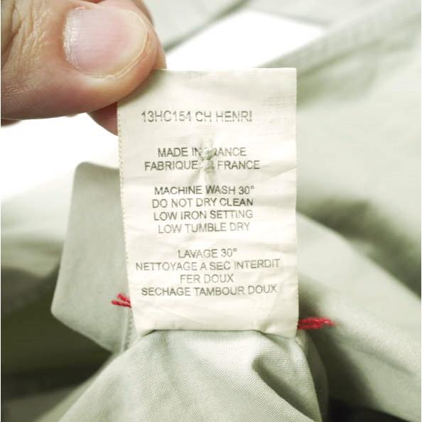 CASEY ケーシーケーシー フランス製 HENRI SHIRT オーバーサイズシャツ