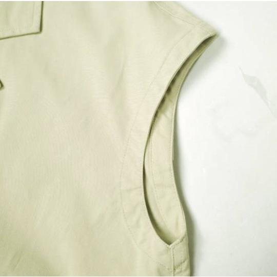 RISLEY リズレー 23SS ダブルテーラードジレ トレンチベスト R2301-TG444 Free ベージュ ジレ ギャバジン トップス g18917 |  | 04