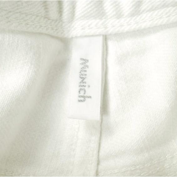 Munich ミューニック 日本製 White Denim Slim Slouch Pants ホワイトデニムスリムスラウチパンツ MNHG161 XS ジップフライ ジーンズ |  | 08