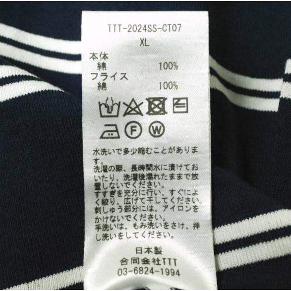 新品 TTT_MSW ティー モダンストリートウェア 24SS 日本製