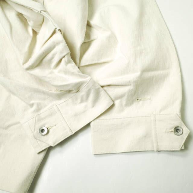 新品 ISSUETHINGS イシューシングス 24AW type71(A/B) ヘビーウェイトコットン リバーシブルハーフコート 24b/71-c-00 2 natural white |  | 07