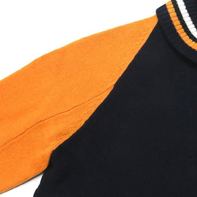 デラックス DELUXE PINBALL ラムウール ニットスタジャン 14AD3085 M ネイビー スタジアムジャンパー アワードジャケット アロハ裏地 アウター |  | 06