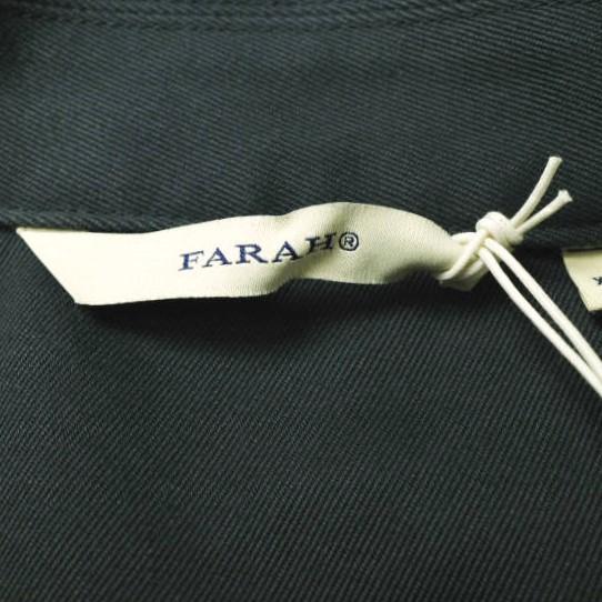 新品 FARAH ファーラー 24AW COVERALL SHIRT JACKET カバーオールシャツジャケット FR0403-M2001 XL GREY コットンツイル アウター g18976 |  | 06