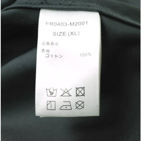 新品 FARAH ファーラー 24AW COVERALL SHIRT JACKET カバーオールシャツジャケット FR0403-M2001 XL GREY コットンツイル アウター g18976 |  | 07